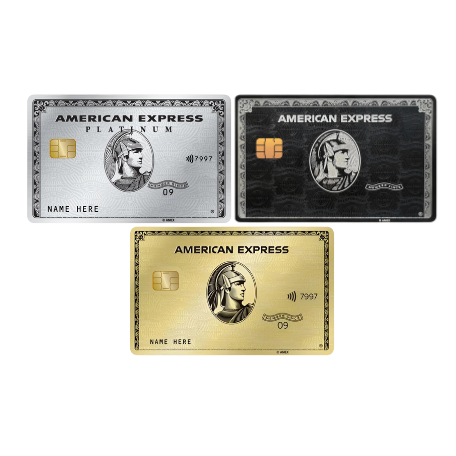 ItSwipez™ - Shiny American Express Decal Pack Of 3