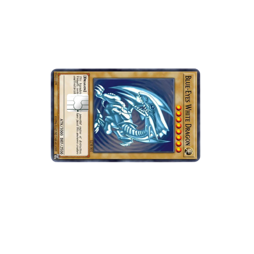 ItSwipez™ - Shiny Yu-Gi-Oh! White Dragon Decal