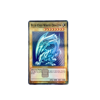 ItSwipez™ - Shiny Yu-Gi-Oh! White Dragon Decal